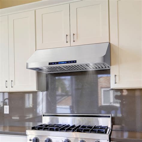 brushed stainless steel 36 inch under cabinet range hood|36 inch vent hood undermount.